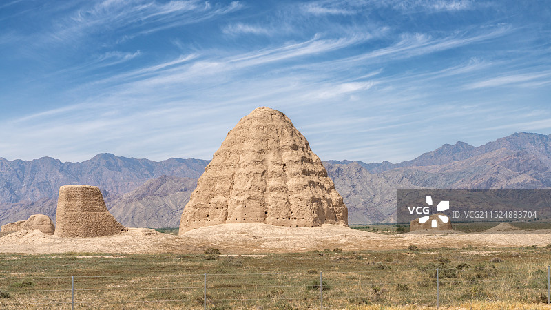 西夏王陵图片素材