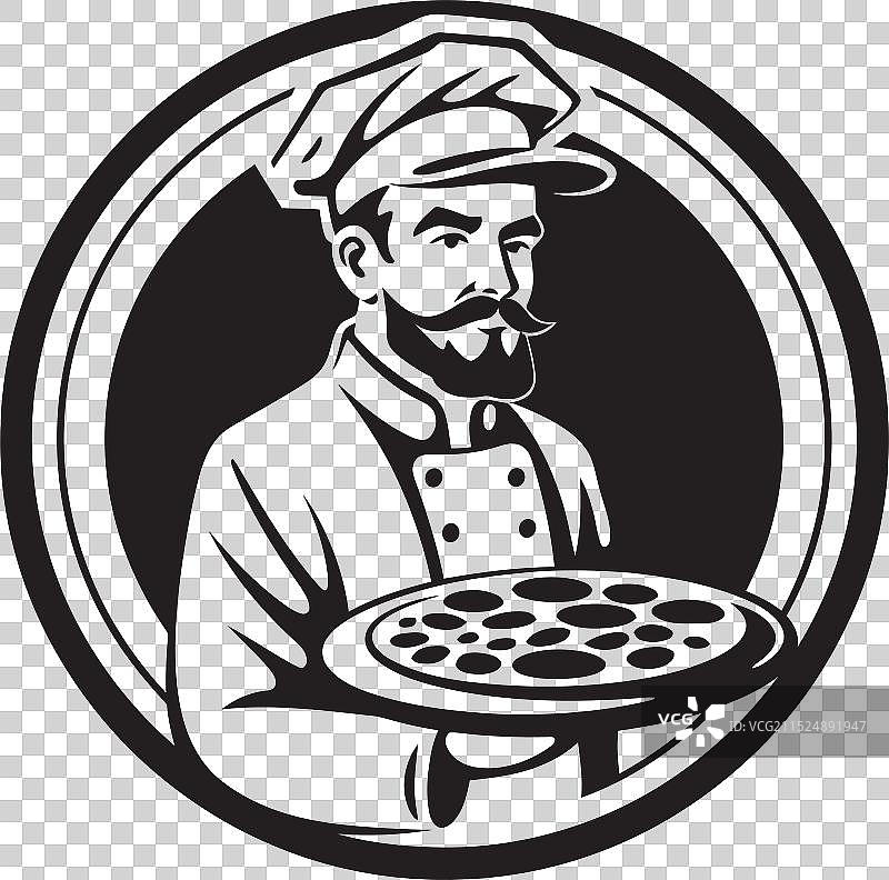 黑色复杂图标手工切片图片素材