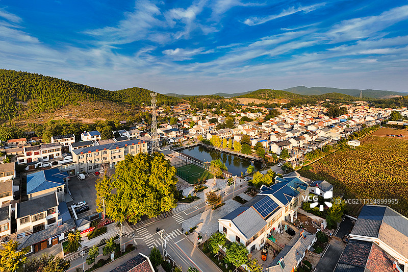 徐州市铜山区张集镇梁堂村图片素材