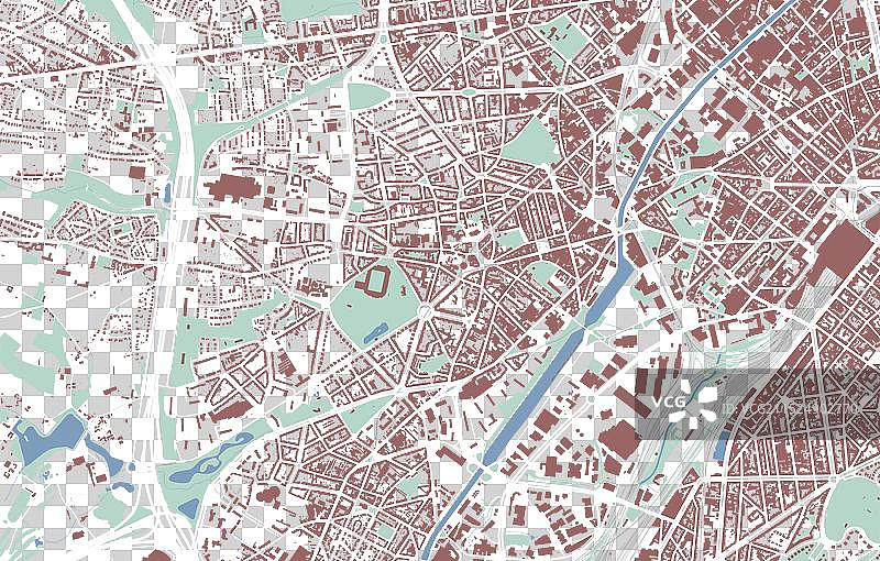 比利时安德莱赫特城市街道地图图片素材