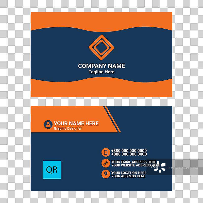 创意现代名片设计模板图片素材