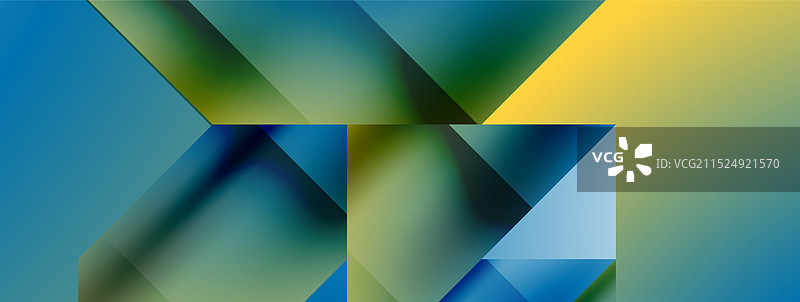 生动的抽象展现出无缝的三角形图片素材