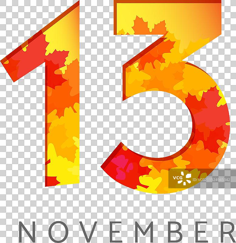 13个秋季标志图片素材