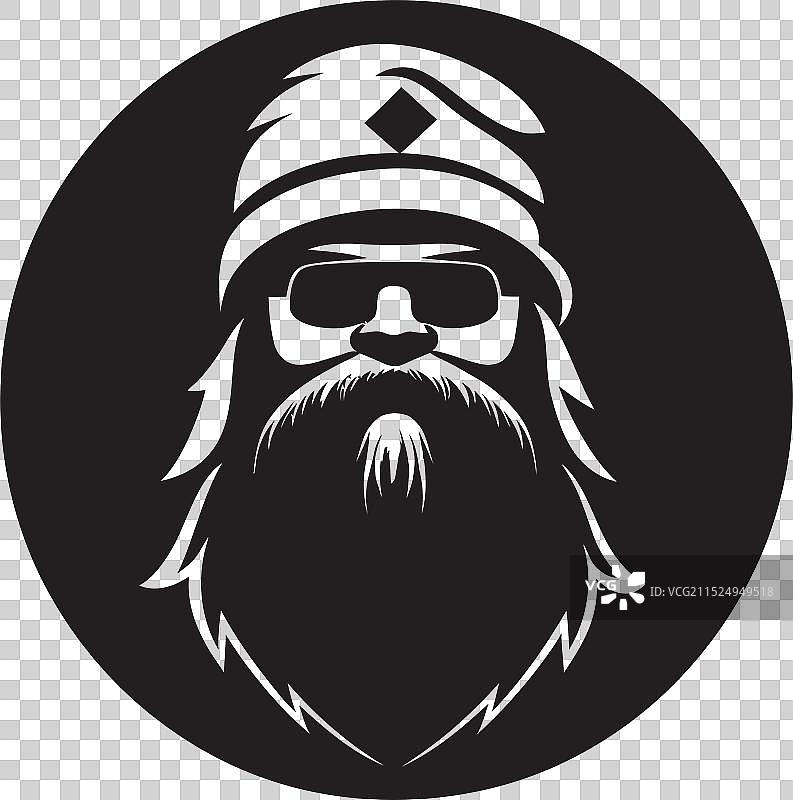 圣诞老人的雪橇铃铛：欢乐回响图片素材