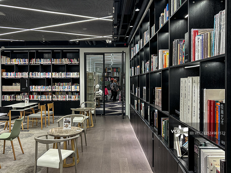 书店内部空间图片素材