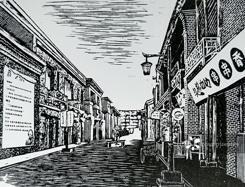 《大召小景-串串街》图片素材