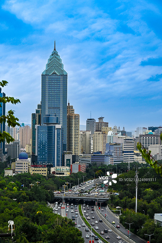 乌鲁木齐中信大厦图片素材