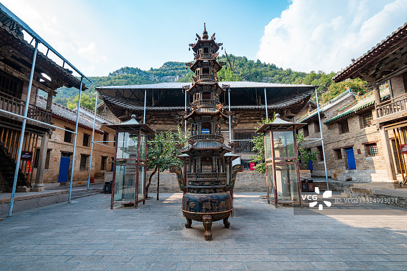 山西晋城青莲寺图片素材