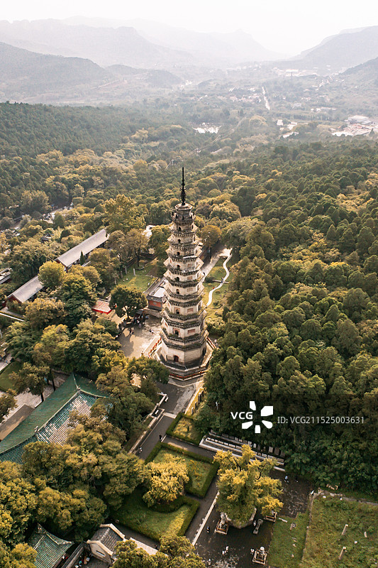 济南市长清区灵岩寺旅游区图片素材