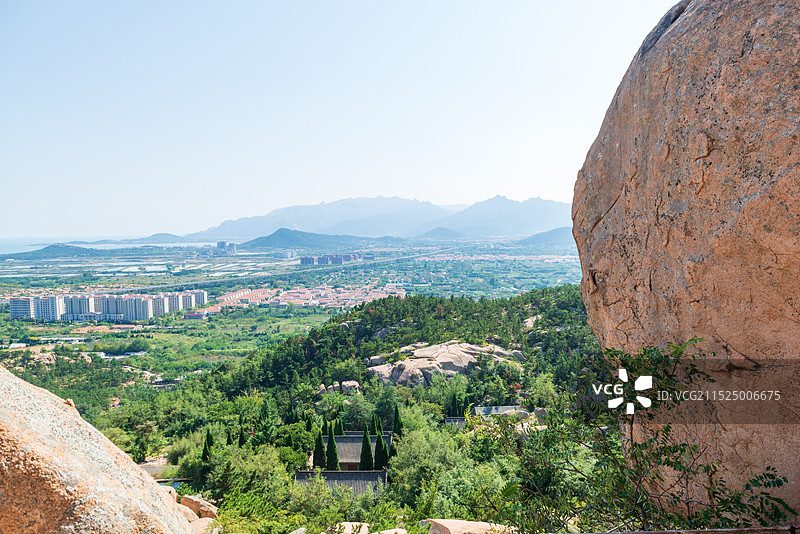 青岛即墨鹤山风景区图片素材
