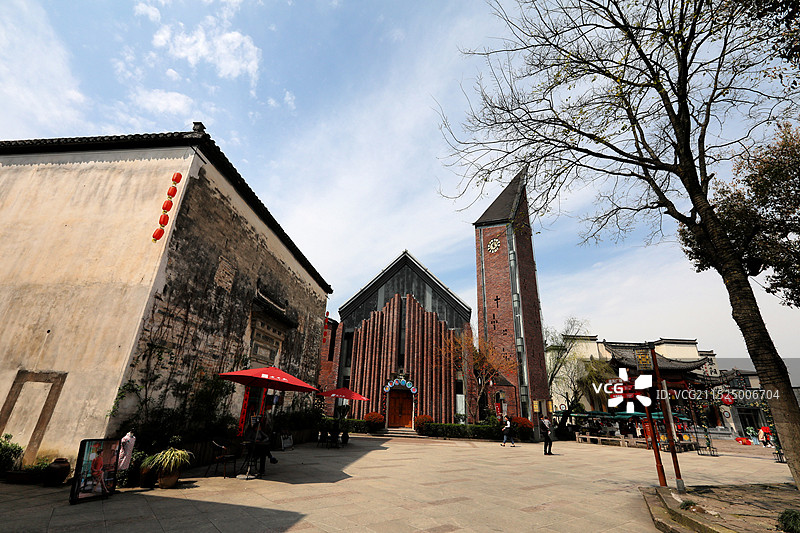 黄山黎阳in巷景区图片素材