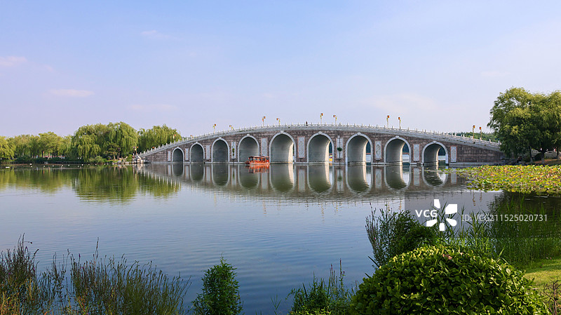 唐山市南湖景区图片素材