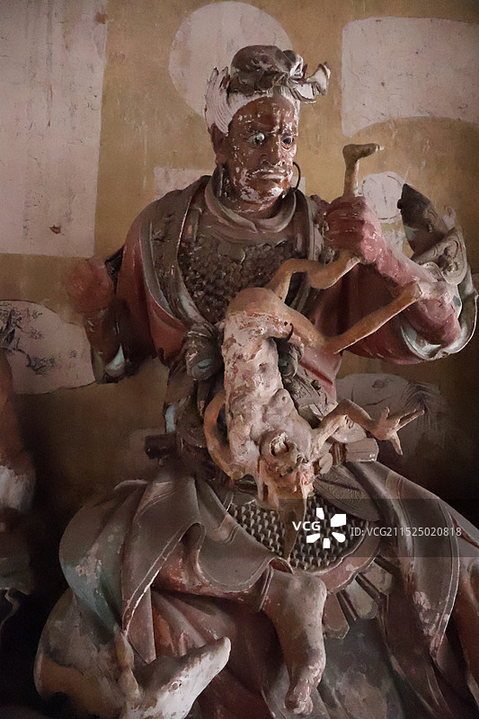 山西晋中平遥古城镇国寺图片素材