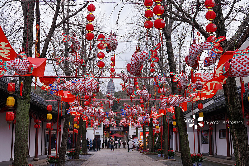 江苏苏州云岩寺虎丘塔图片素材