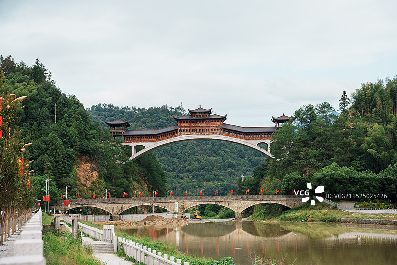 南平政和县中国白茶小镇·石圳湾景区图片素材