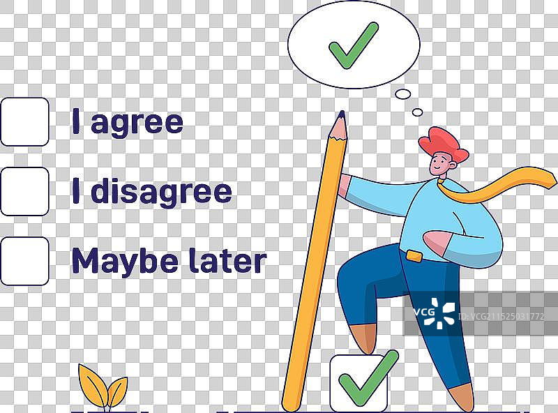 商业协议概念同意文件图片素材