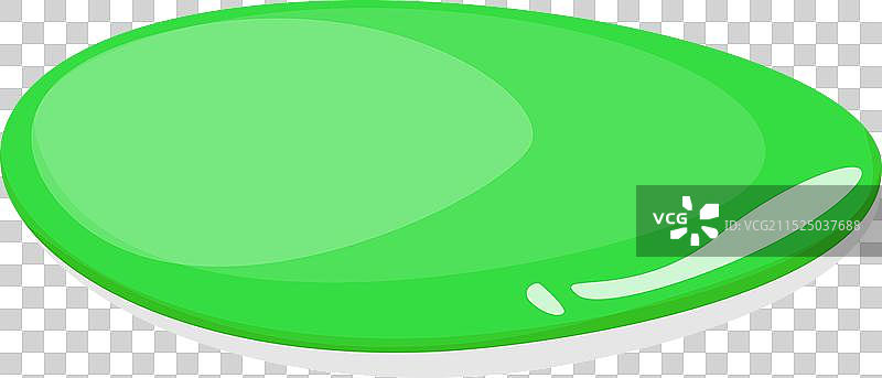 分离的绿色粘液液体图片素材