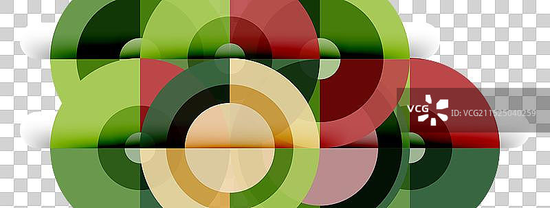 带阴影的圆形时尚极简几何图形图片素材