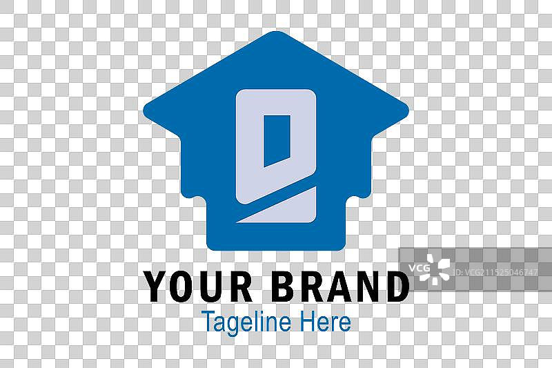 带有字母G创意的施工标志建筑图片素材