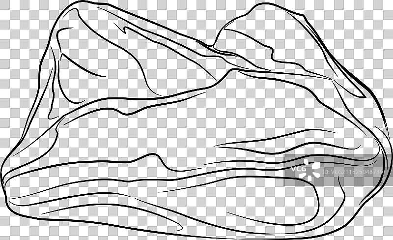 天然孔雀石宝石线条艺术图片素材