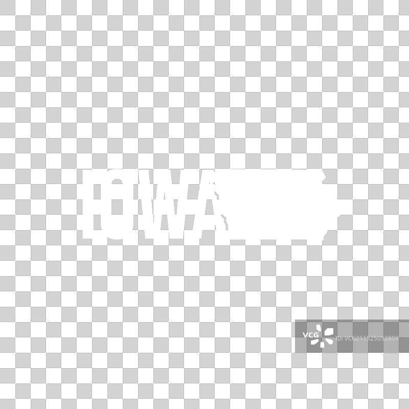 艾奥瓦州州标志图片素材