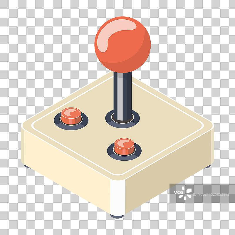 复古游戏机手柄图片素材