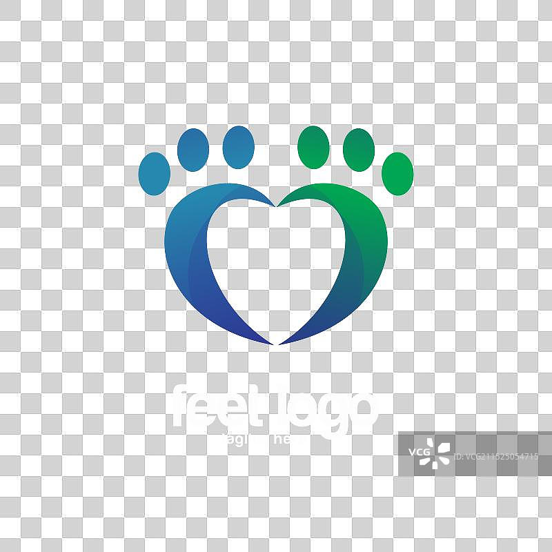 脚部标志元素符号模板图片素材