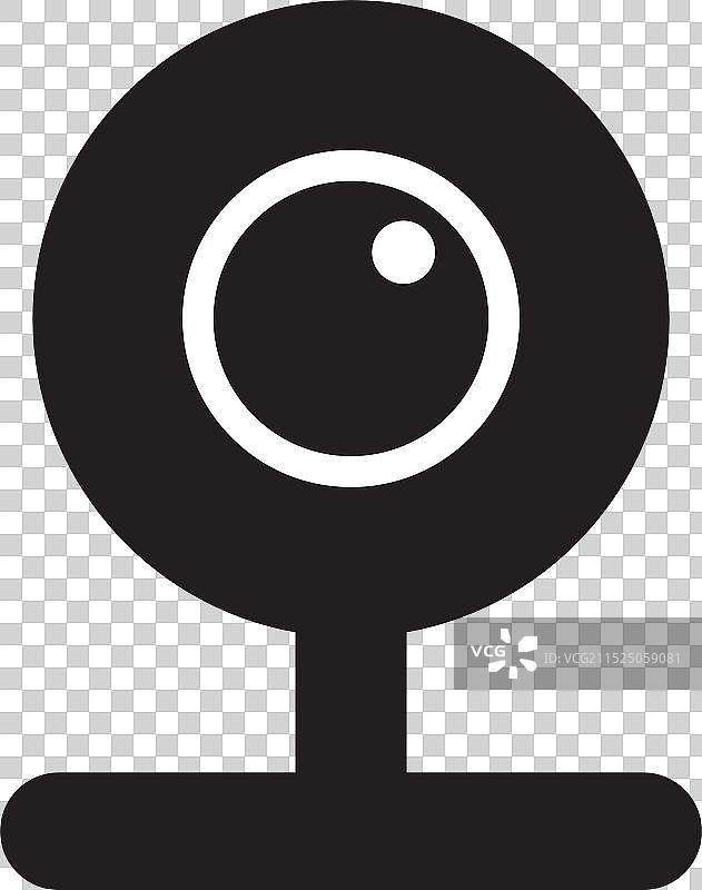 时尚风格网络摄像头图标图片素材