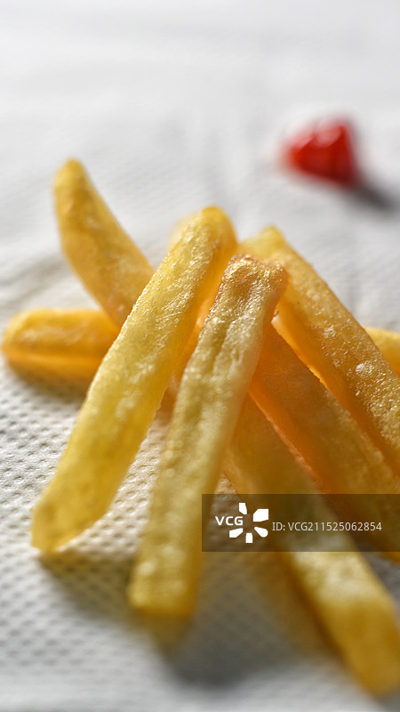 薯条特写图片素材