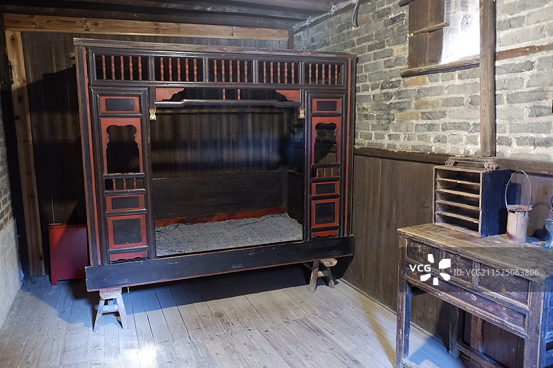 渼陂古村 毛泽东旧居图片素材