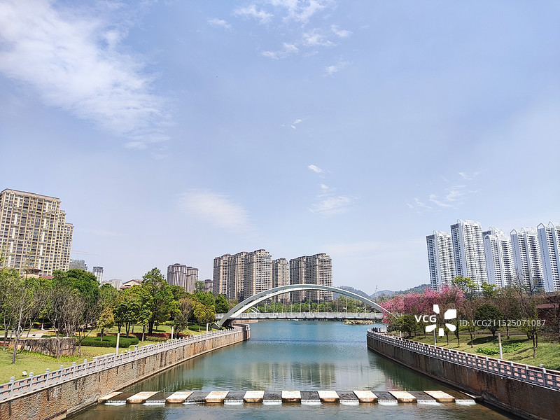 现代城市风光图片素材