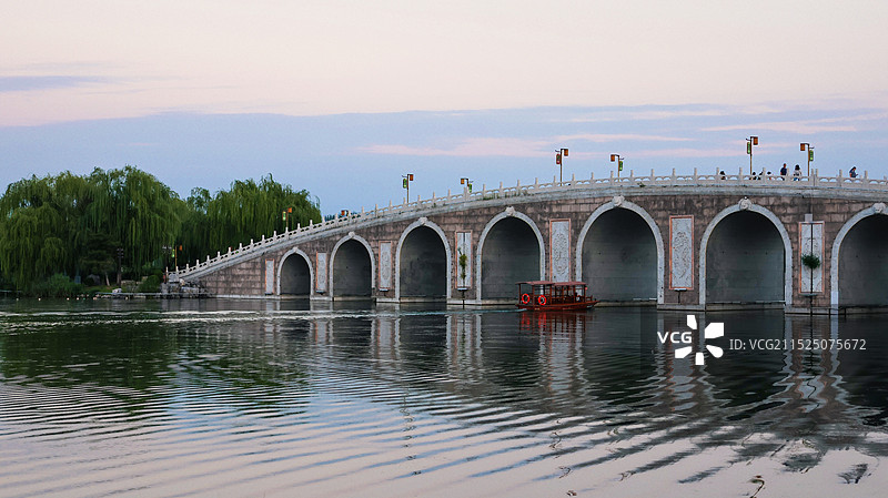 唐山市南湖景区图片素材