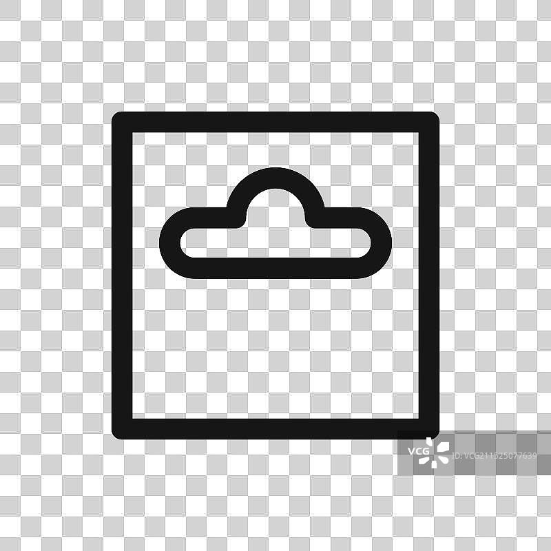 欧元挂钩图标黑色线条艺术logo图片素材