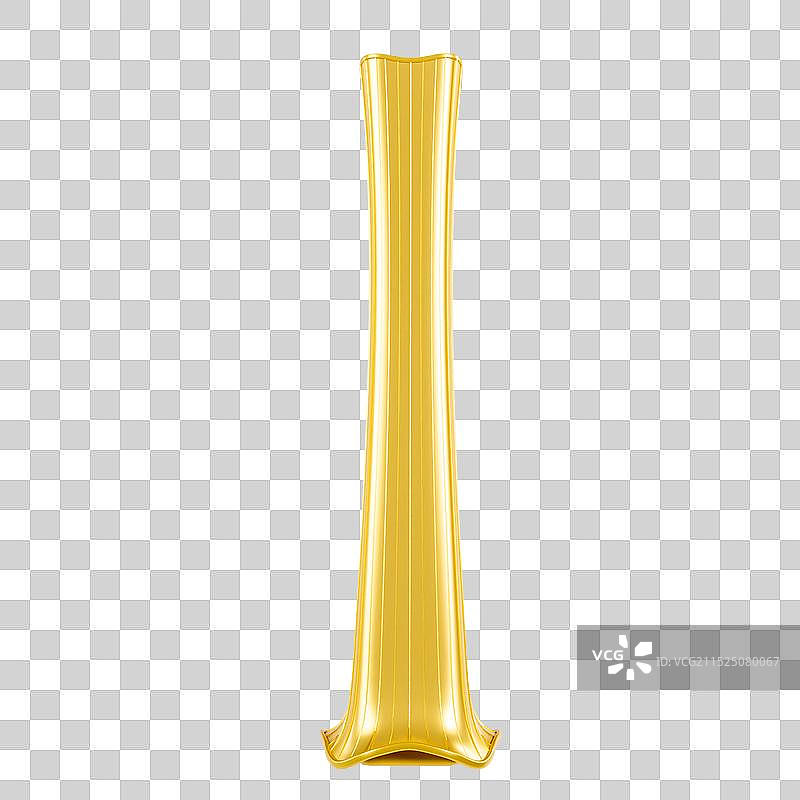 3D金色北京中信大厦中信大厦北京地标城市元素图片素材