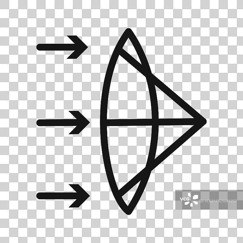 凸面图标黑色线条艺术Logo图片素材