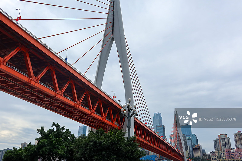 重庆跨江大桥图片素材