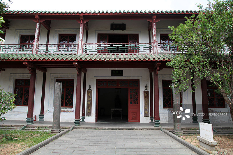 海南省海口市琼台书院图片素材