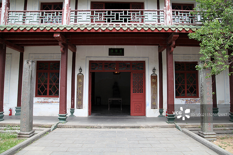 海南省海口市琼台书院图片素材