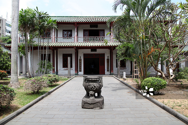 海南省海口市琼台书院图片素材