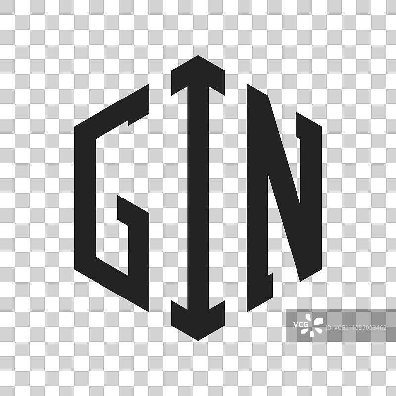 杜松子酒品牌标志设计，首字母GIM组合图片素材