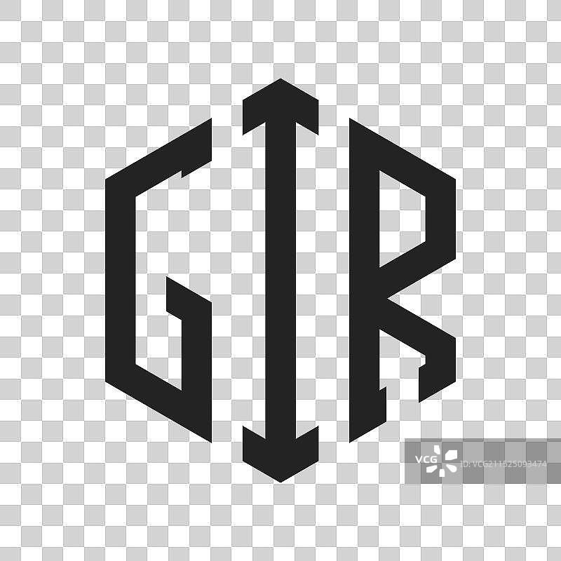 GIR首字母组合标志设计图片素材