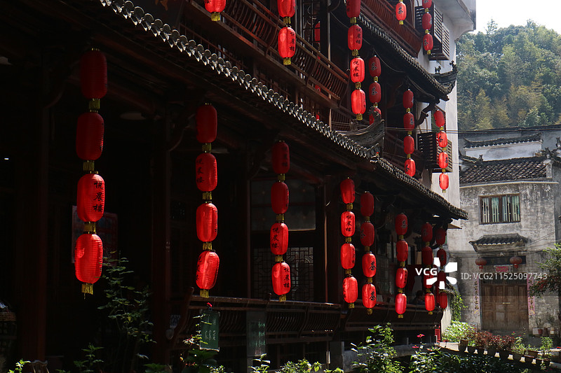 上饶李坑景区图片素材