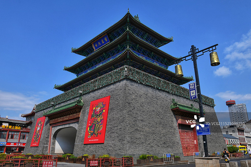 开封鼓楼图片素材