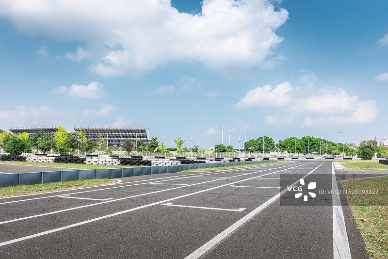 赛车场空景图图片素材