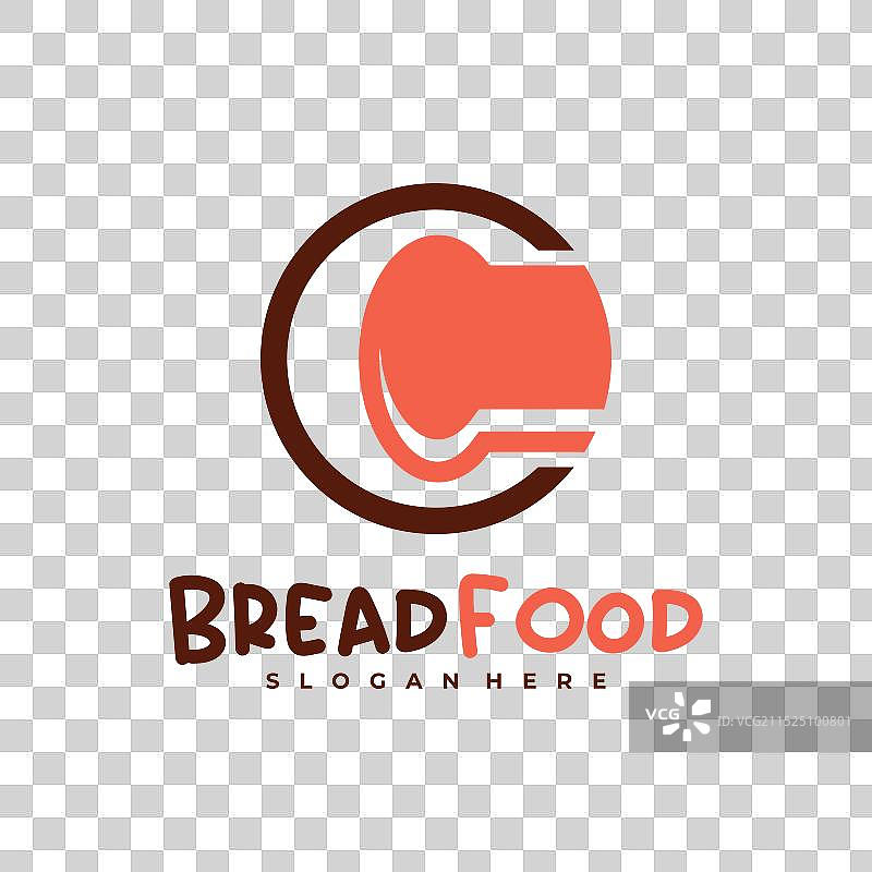 面包C标志模板创意面包标志图片素材