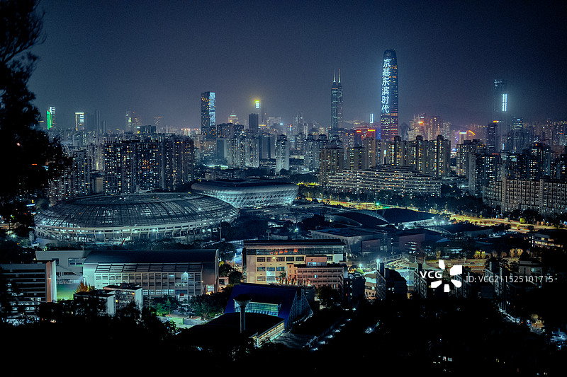 城市夜景 粤港澳大湾区 大湾区 发展 城市 都市夜景 灯光 发展 繁华 日落 橘子海图片素材