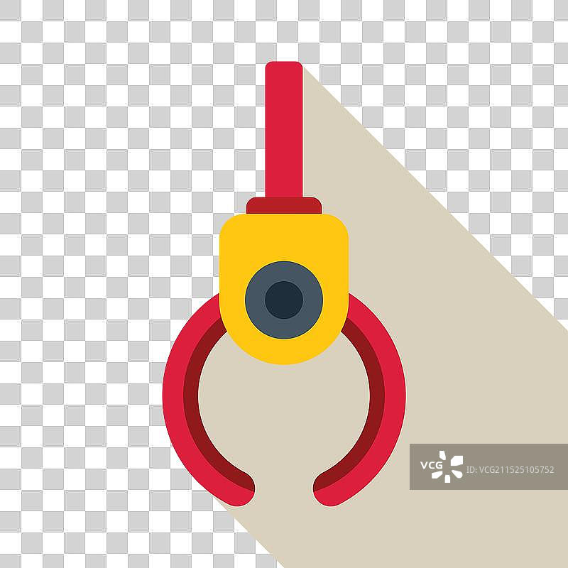 机械臂夹持器什么都不拿图片素材