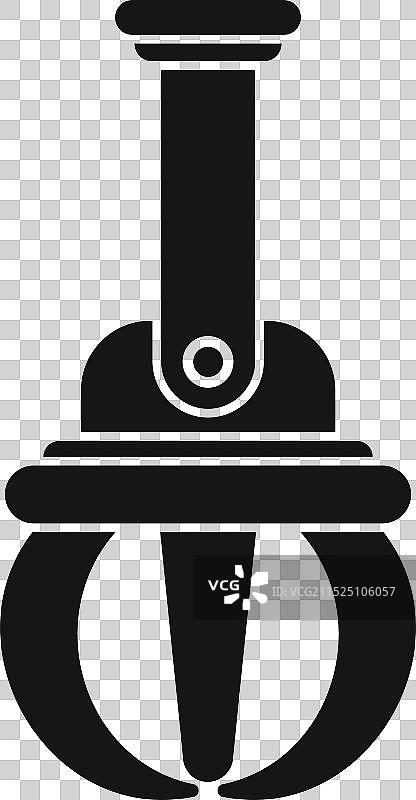 机械抓斗挖掘机图片素材