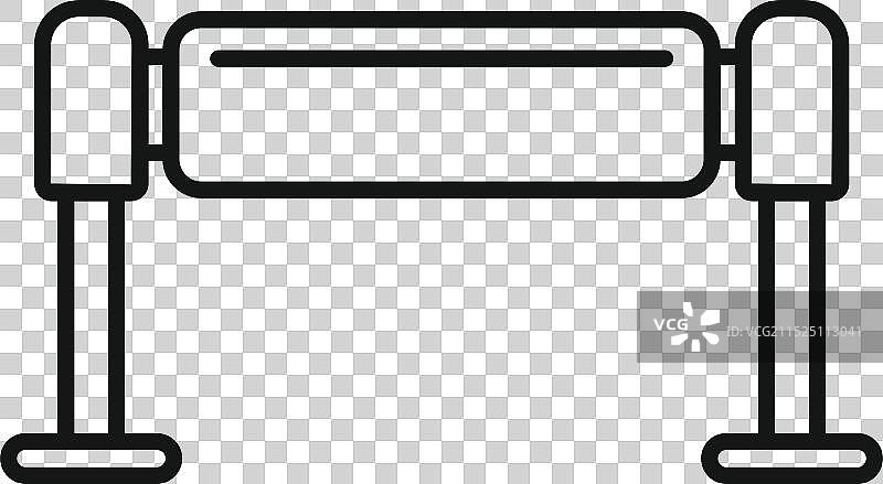 汽车维修站升降机抬升车辆图片素材