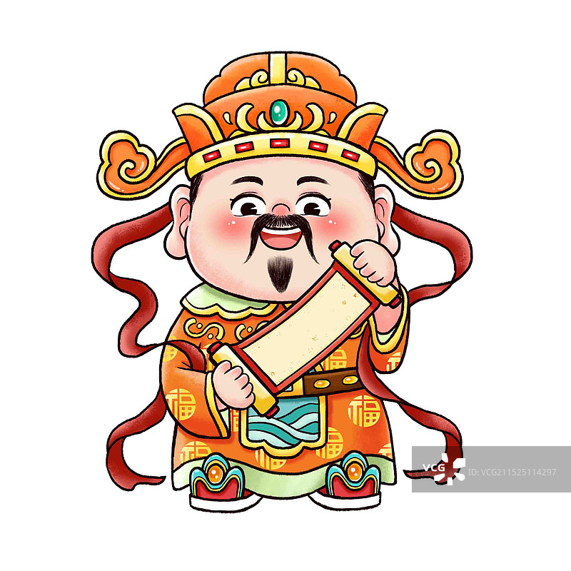 福神天官赐福岁星福星图片素材